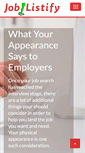 Mobile Screenshot of joblistify.com